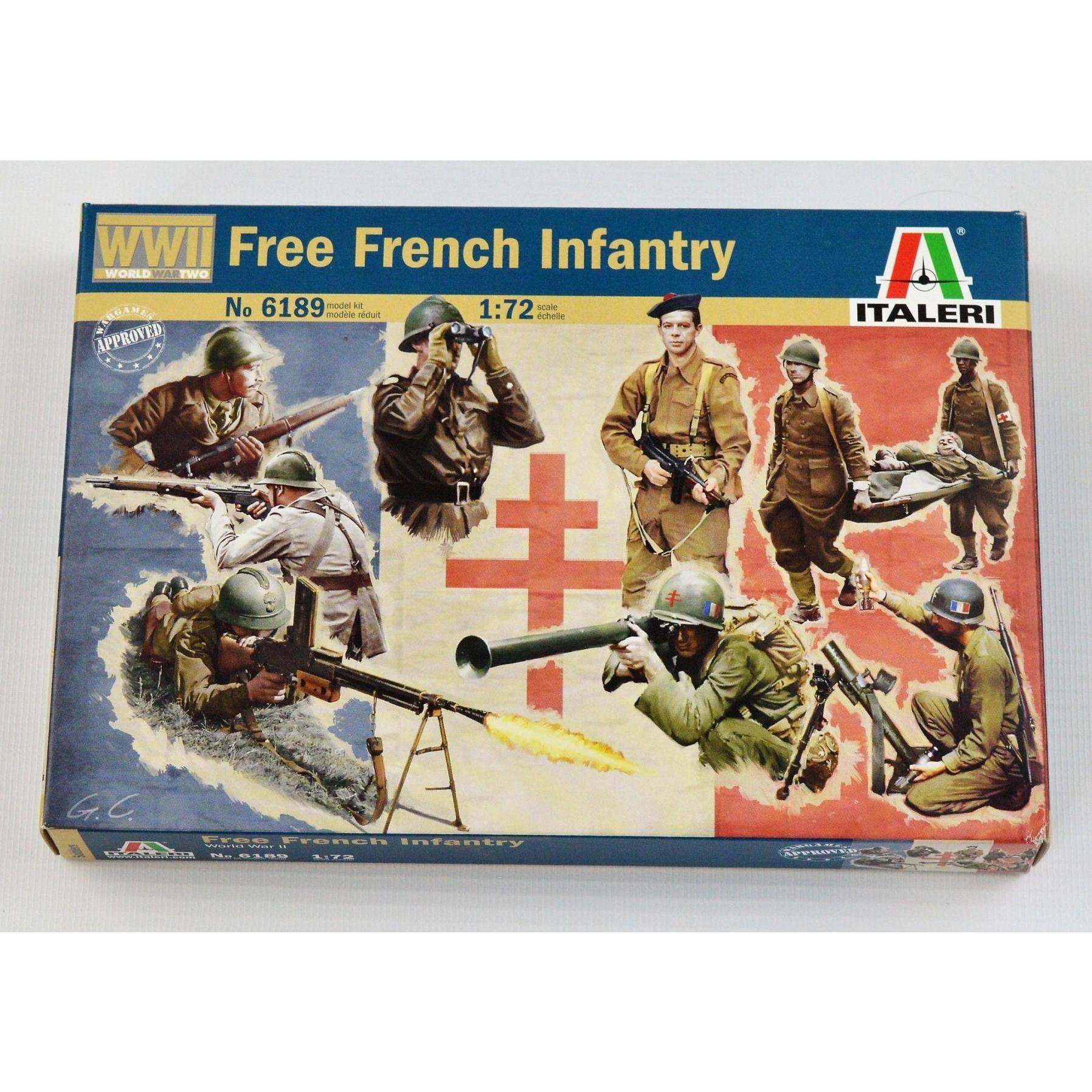 Other 1:72 WWII French Infantry