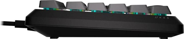 Actual product image Corsair K55 Core - Gaming Keyboard - Lighted RGB LED - Rubberdome - Light gray - US QWERTY (CH -9226 (USA, Cable)