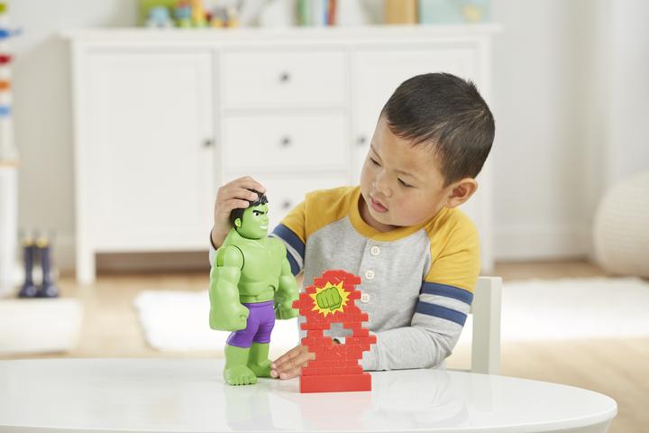 Actual product image Hasbro Butterfly Power Hulk Preschool Toy, 25 cm tall Hulk Actio