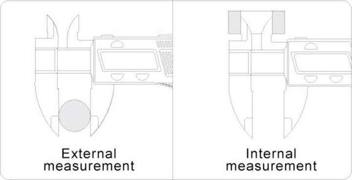 Actual product image Basetech 1599559 Digital caliper (15 cm)