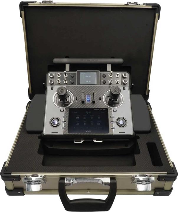 Actual product image FrSky TANDEM XE EU/LBT Senderset 2,4Ghz + 3D Gimbal+Taste Akku, Alu-Koffer + Audio-Bluetooth