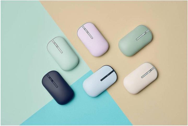 Actual product image ASUS Wireless mouse MD100 Wireless, Purple, Bluetooth (Wireless)