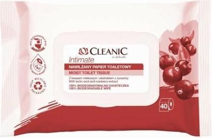 Cleanic Intimes feuchtes Toilettenpapier 1p.-40pcs (Intimwaschlotion)
