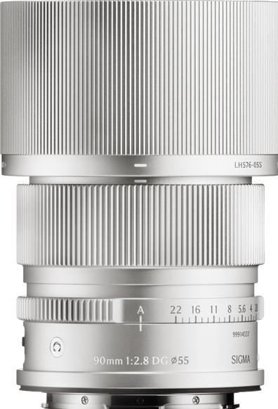 Actual product image Sigma 90mm F2,8 DG | Contemporary (L-Mount) (Black) (L-Mount, Sigma SA, full size)