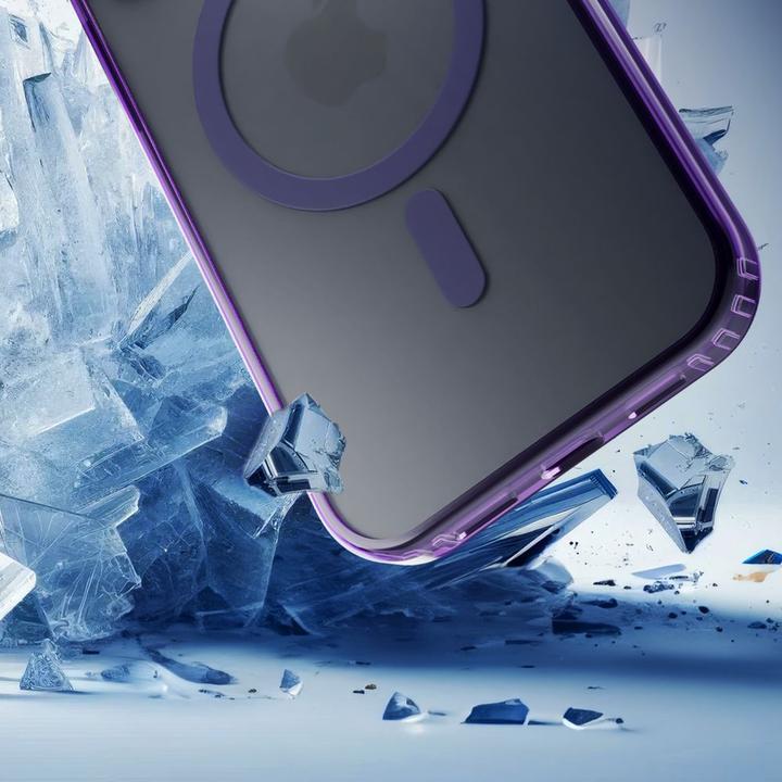 Produktbild 3MK Frosty MagCase Purple Case for Apple iPhone 12/12 Pro - purple (Apple iPhone 12)
