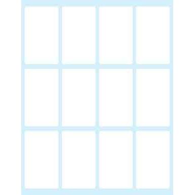 Tico, Etichette, E-4828 etichetta per stampante Bianco Etichetta per stampante autoadesiva