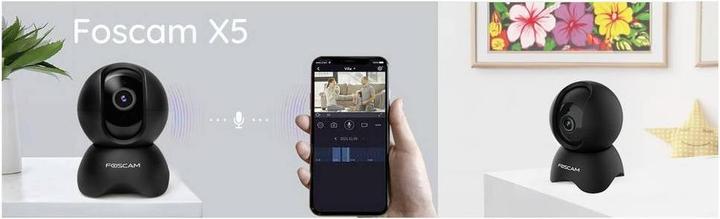 Actual product image Foscam "X5 (schwarz)" (2592 x 1944 pixels)