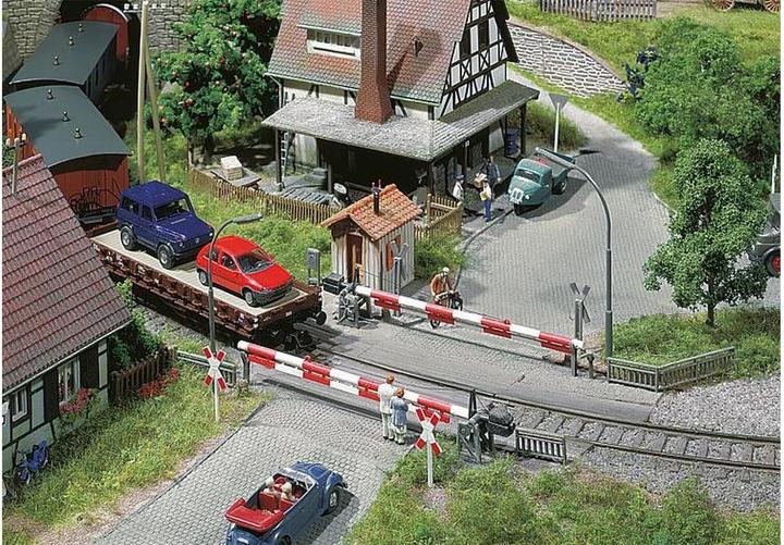 Produktbild Faller Beschraenkter Bahnuebergang