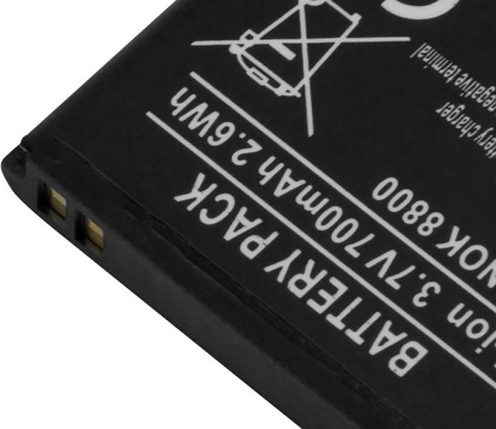 Produktbild Avizar Li-Ion Akku BL-5X 3.7V 700mAh Nokia 8800