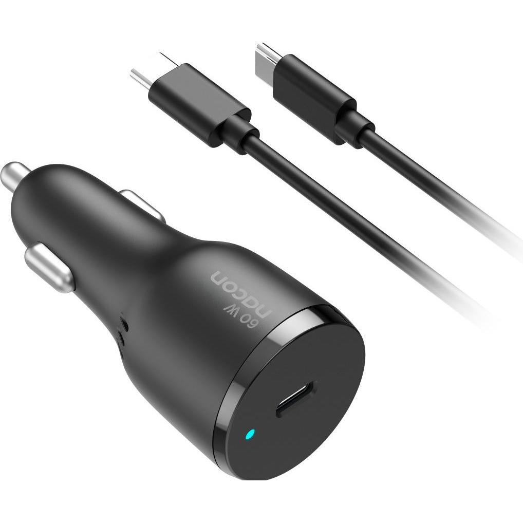 Bigben Kfz-Adapter 60W, Adattatore per auto, Nero