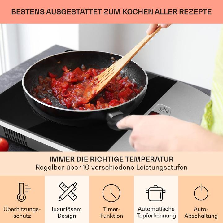 Image du produit Klarstein Plaque de cuisson à induction individuelle