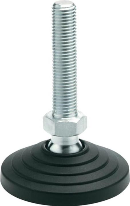 Immagine prodotto Ganter Piede girevole in plastica GN 344 d1 60 mm, d2 M 10 mm l1 98 mm l3 24 mm