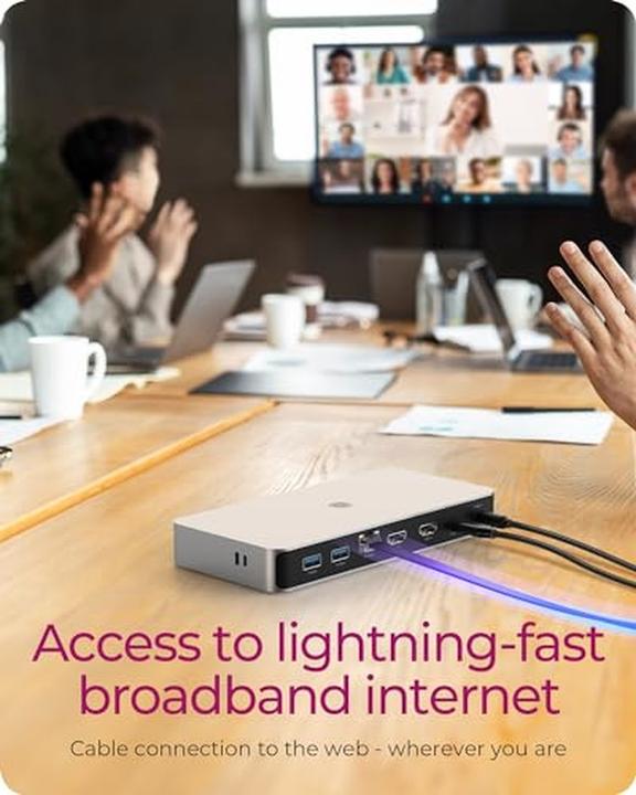 Productafbeelding Icy Box IB-DK2880-C41 (USB-C, 11 ports)