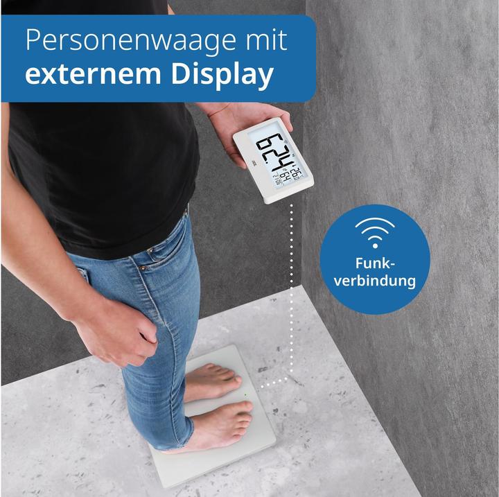 Produktbild ADE Personenwaage Ronja BE2500-1/-2 Weiss (180 kg)