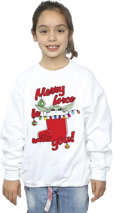Image du produit Star Wars - Sweat MERRY FORCE BE WITH YOU - Fille (116)