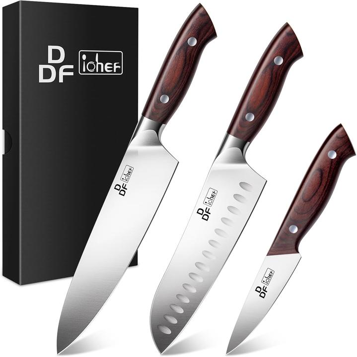 Produktbild DDF IohEF 3-teiliges Küchenmesserset (20 cm)