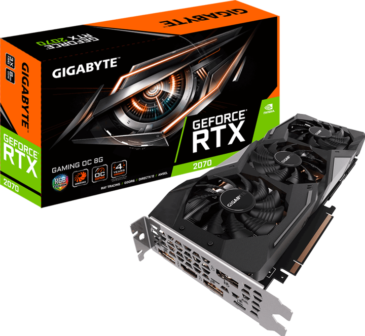 Produktbild Gigabyte GeForce RTX 2070 Gaming (8 GB)