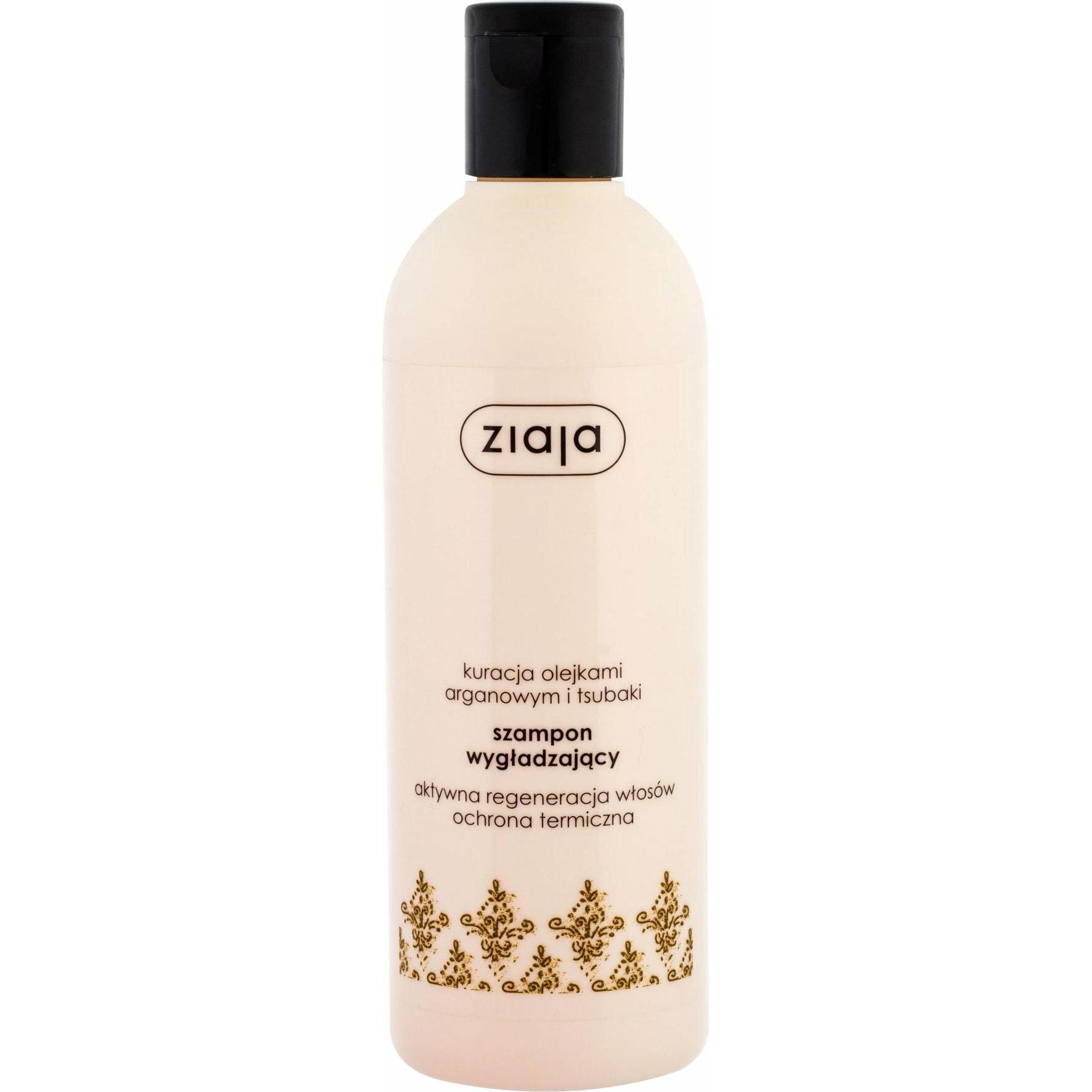 Ziaja , Shampoo, Shampoo Lisciante All'argan Per Capelli Secchi E Danneggiati 300Ml (Shampoo Liquido, 300 Ml)