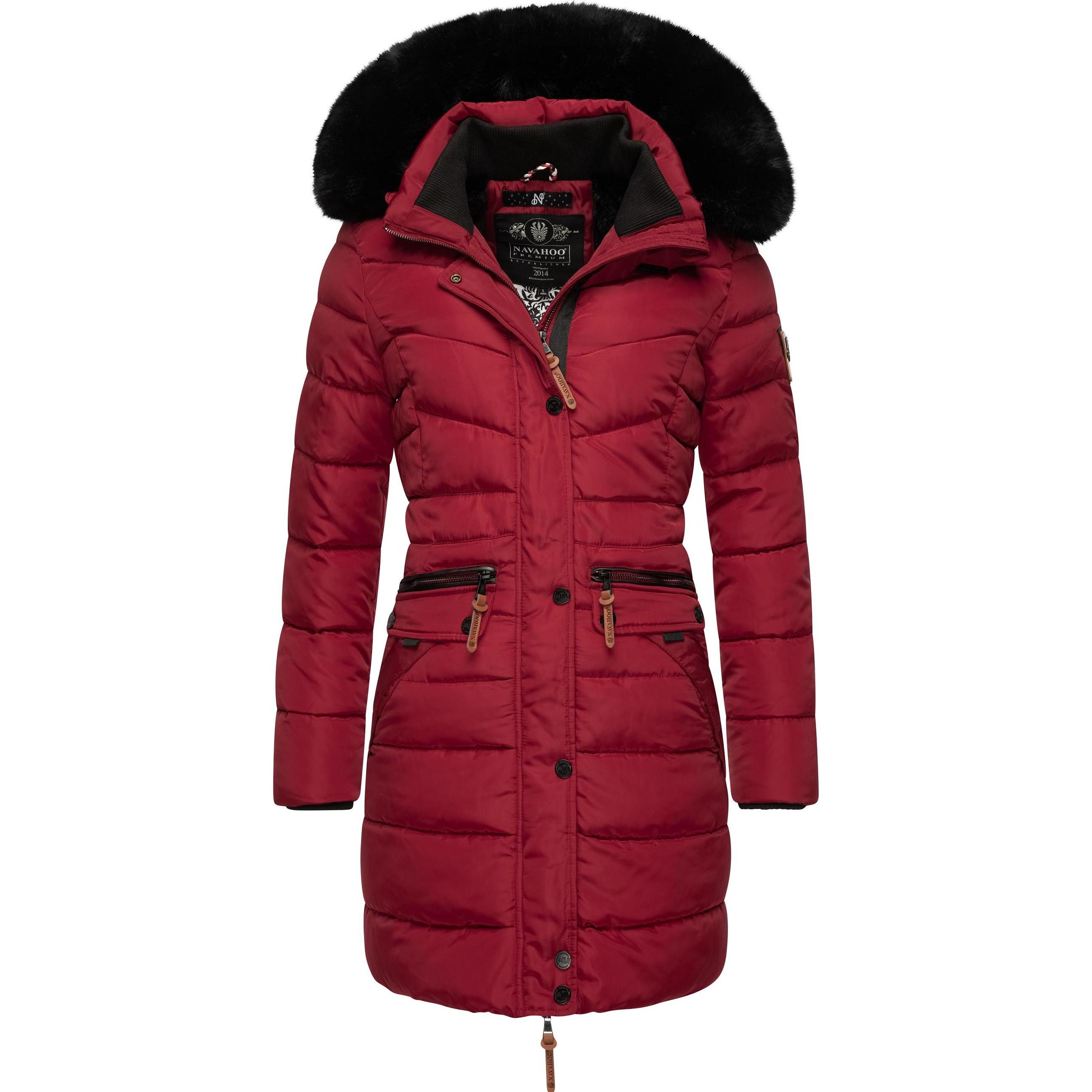 Navahoo, Damen, Jacke, Paula (XXL), Rot, XXL