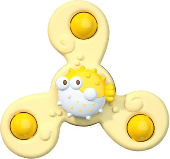 Activity Board 1pcs Baby Cartoon Fidget Spinner Spielzeug buntes Insekt Gyro Lernspielzeug Kinder Fingerspitze