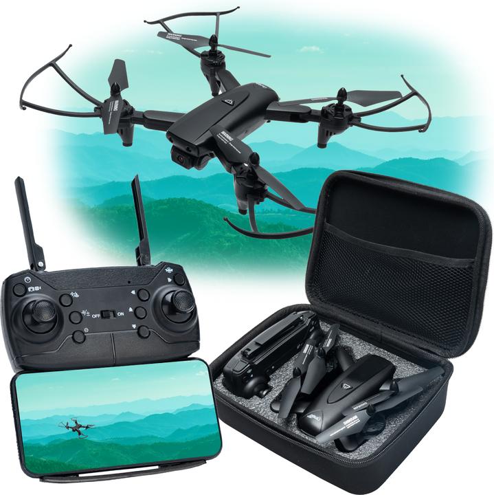 Actual product image Casativo WiFi FPV quadrocopter drone, foldable, HD camera, OpticalFlow, app (8 min, 131 g, 0.92 Mpx)