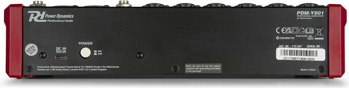 Actual product image Power Dynamics PDM-Y801 (Studio- and Livemixer)