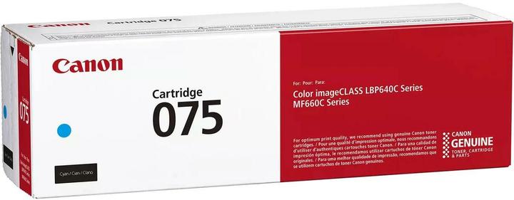 Immagine prodotto Canon Toner Cartridge 075 C cyan (C)