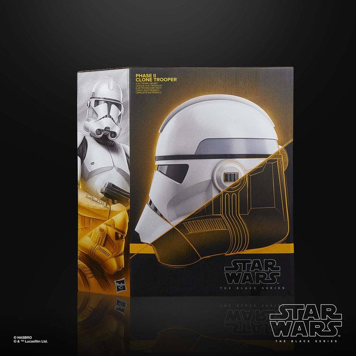 Produktbild Hasbro The Black Series elektronischer Phase II Clone Trooper Premium Helm