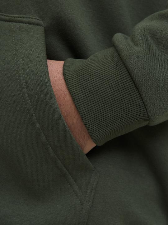 Produktbild Jack & Jones Jjebradley Sweat Zip Hood Noos Pls (4XL)