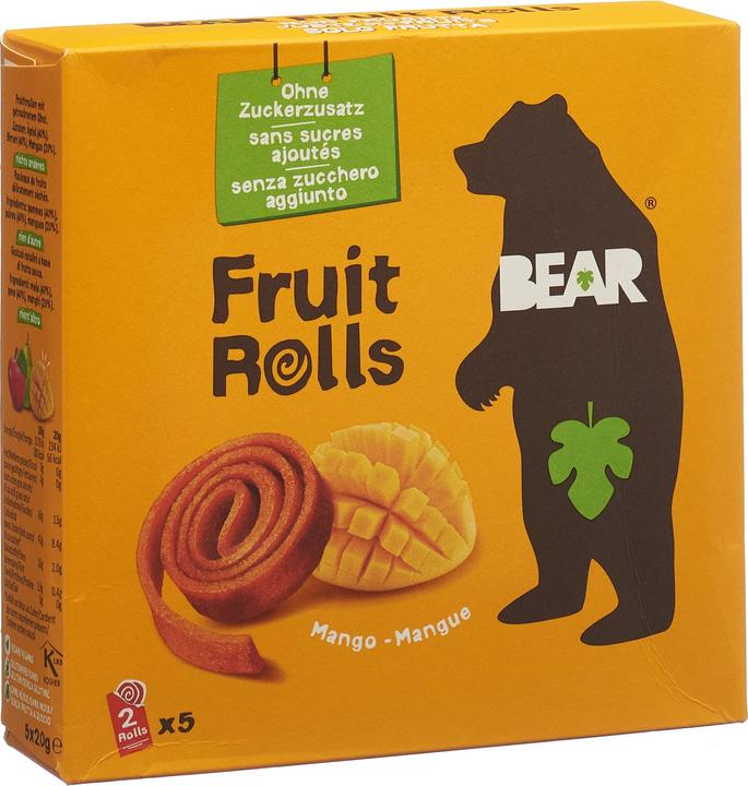 Actual product image Bear Rock Fruit Rolls (1 pcs., 100 g)