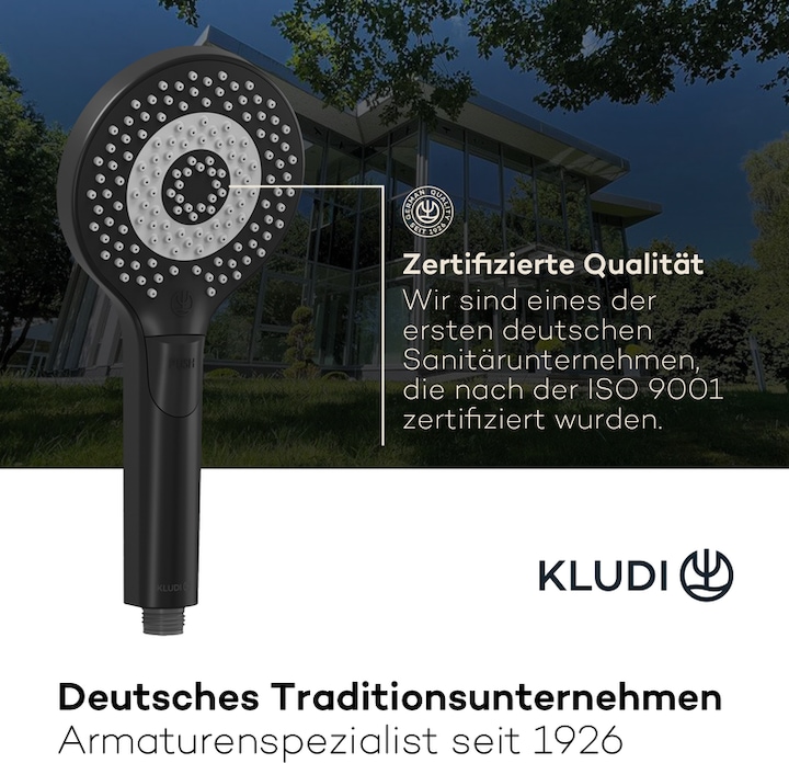 Immagine prodotto Kludi X3 Soffione doccia (3 Tipi di raggi, 15 l/min)