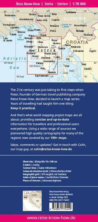 Immagine prodotto Peter Rump:Viaggio K.-H.Landkrte Istria