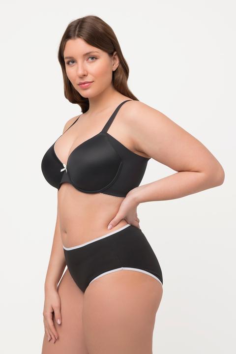 Immagine prodotto Ulla Popken Reggiseno con ferretto, orli decorativi e coppe morbide, coppa B/E (90 D)