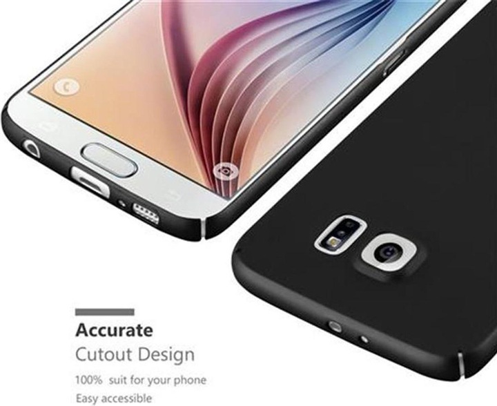 Produktbild Cadorabo Hard Cover Matt Metall Cover (Samsung Galaxy S6)