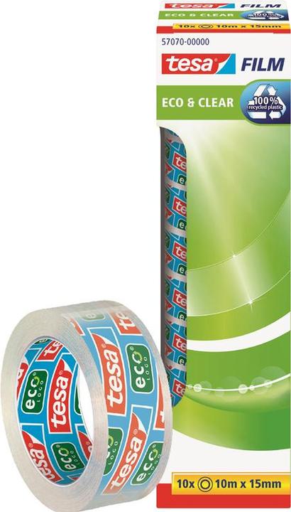 Productafbeelding tesa Plakband Eco & Clear (10mmx5m) (15 mm)