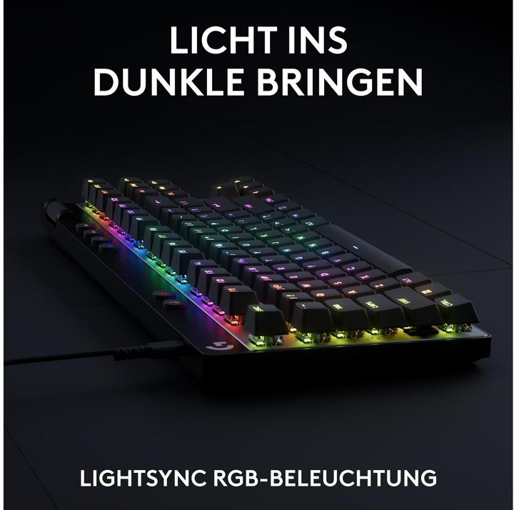 Actual product image Logitech Pro X TKL Rapid (CH, Cable)