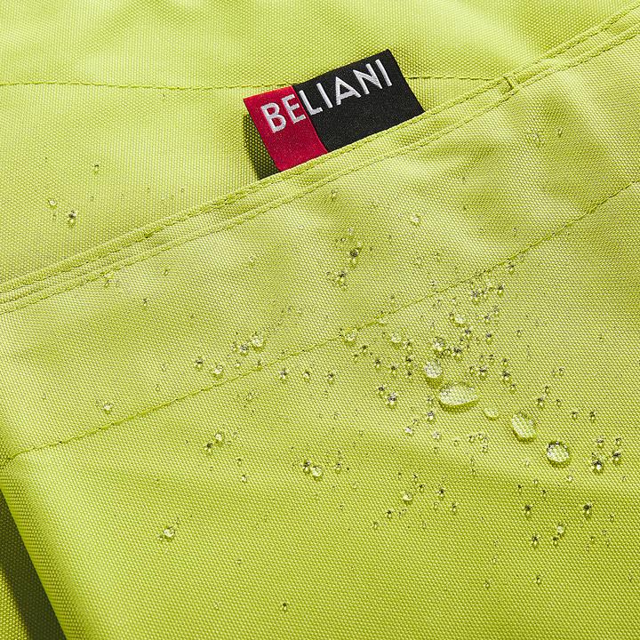 Produktbild Beliani Sitzsack mit Innensack für In- und Outdoor 140 x 180 cm grün FUZZY