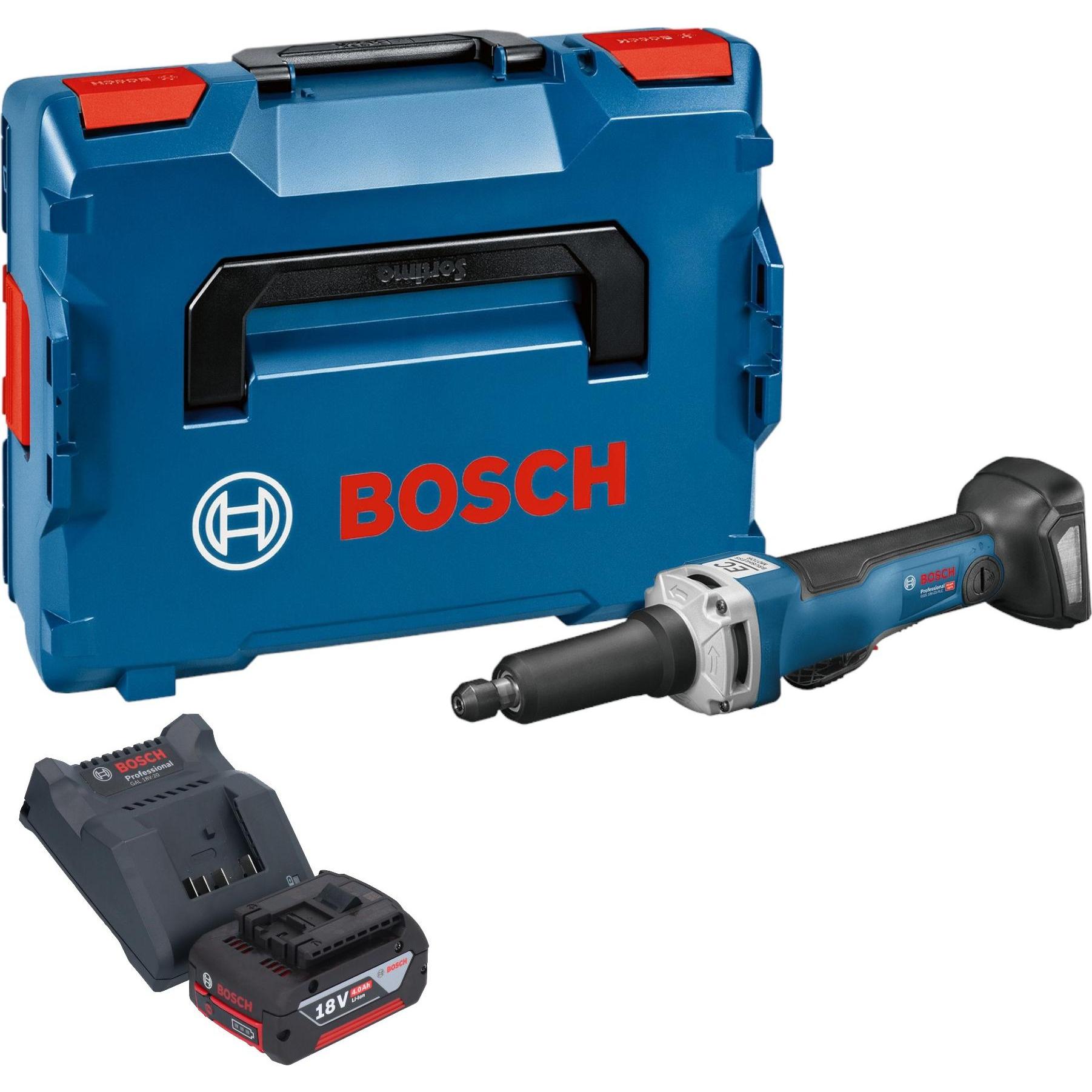 Bosch Professional, Schleifmaschine + Poliermaschine, Bosch GGS 18V-23 PLC Professional Akku Geradschleifer 18 V Brushle...