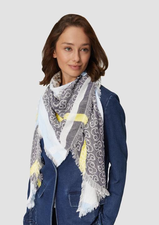 Immagine prodotto s.Oliver Tuch Gemusterter Schal aus Viskosemix