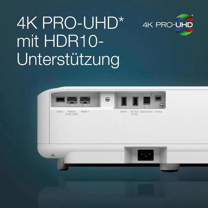 Image du produit Epson EH-LS650W (4K, 3600 lm, 0.25 - 0.62 : 1)