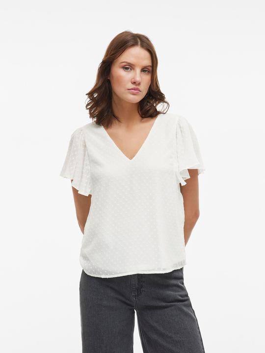 Immagine prodotto Vila V-Ausschnitt Oberteil mit kurzen Ärmeln (40)