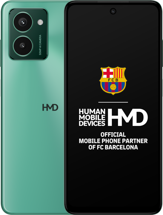 Produktbild HMD Pulse Pro (128 GB, Glacier Green, 6.56", Hybrid Dual SIM, 50 Mpx, 4G)