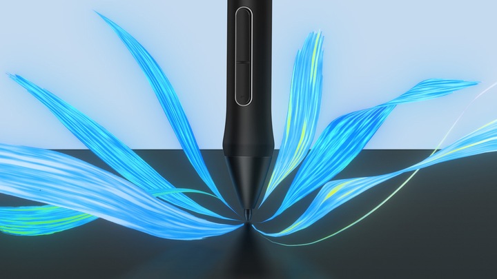 Actual product image Huion Inspiroy Dial 2 wireless graphic tablet (5080 lpi)
