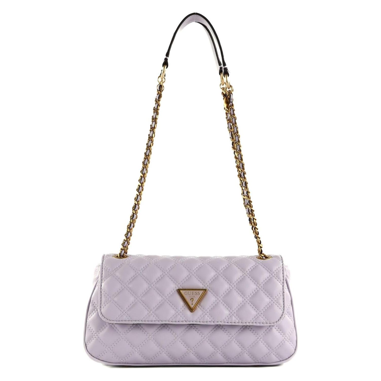Guess, Damen, Handtasche, Giully Convertible Xbody Flap, Violett