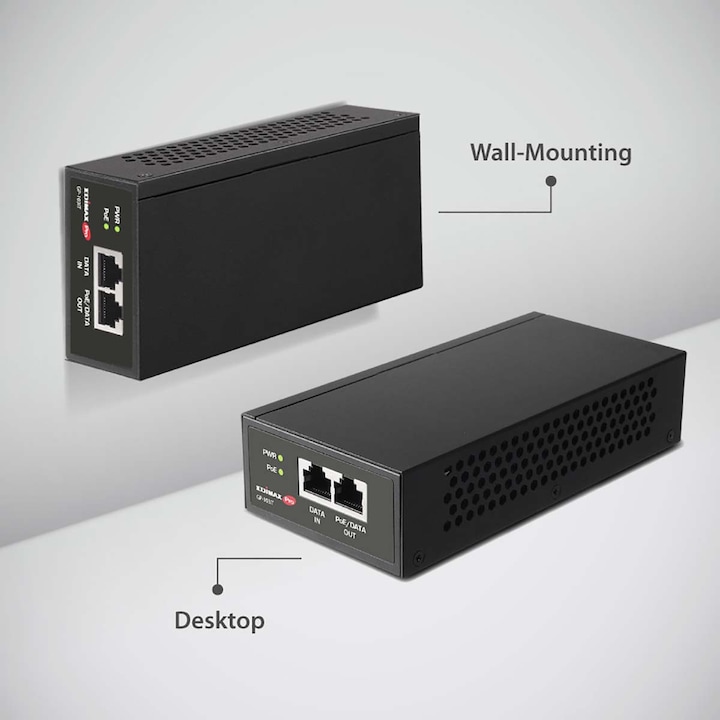Produktbild edimax GP-103IT (802.3bt (PoE++), 802.3af (PoE), 802.3at (PoE+), 90 W)