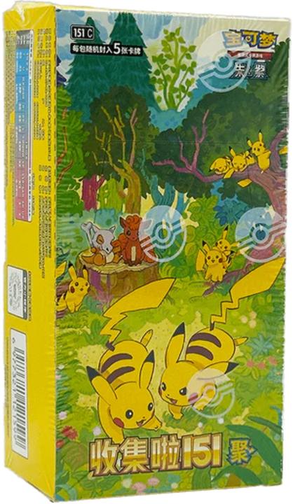 Produktbild Pokémon Collect 151 Gathering Slim Booster Box (CN) (Chinesisch, Booster Display)