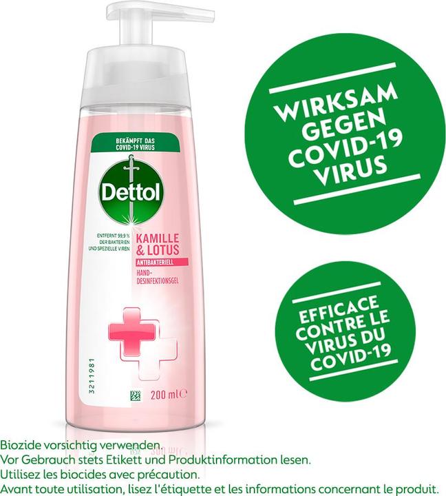 Produktbild Dettol Kamille & Lotus (200 ml)