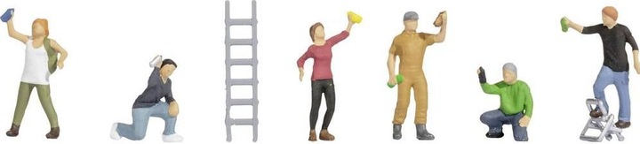 Actual product image Noch TT Graffity Sprayer Bemalt, Stehend