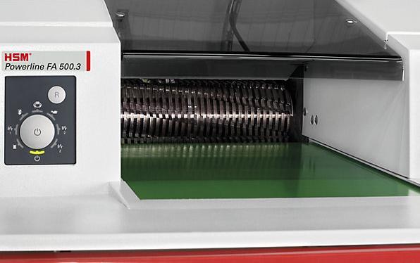 Actual product image HSM Conveyor belt shredder, POWERLINE FA 500.3 (Particle cut)
