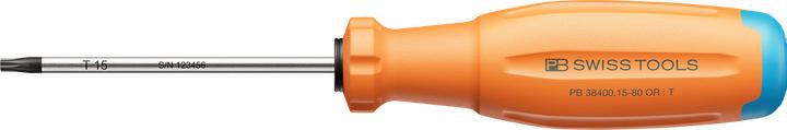 Image du produit PB Swiss Tools Tournevis Torx PB 38400 SwissGrip Evo Gr. 15 80 mm OR